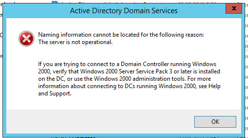 Восстановление Active Directory.